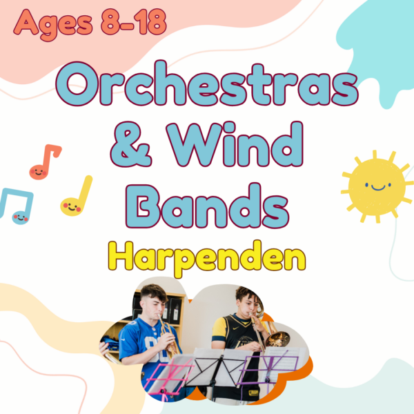 Summer Holiday Orchestra and Wind Band Courses (8-18 Years) 2025